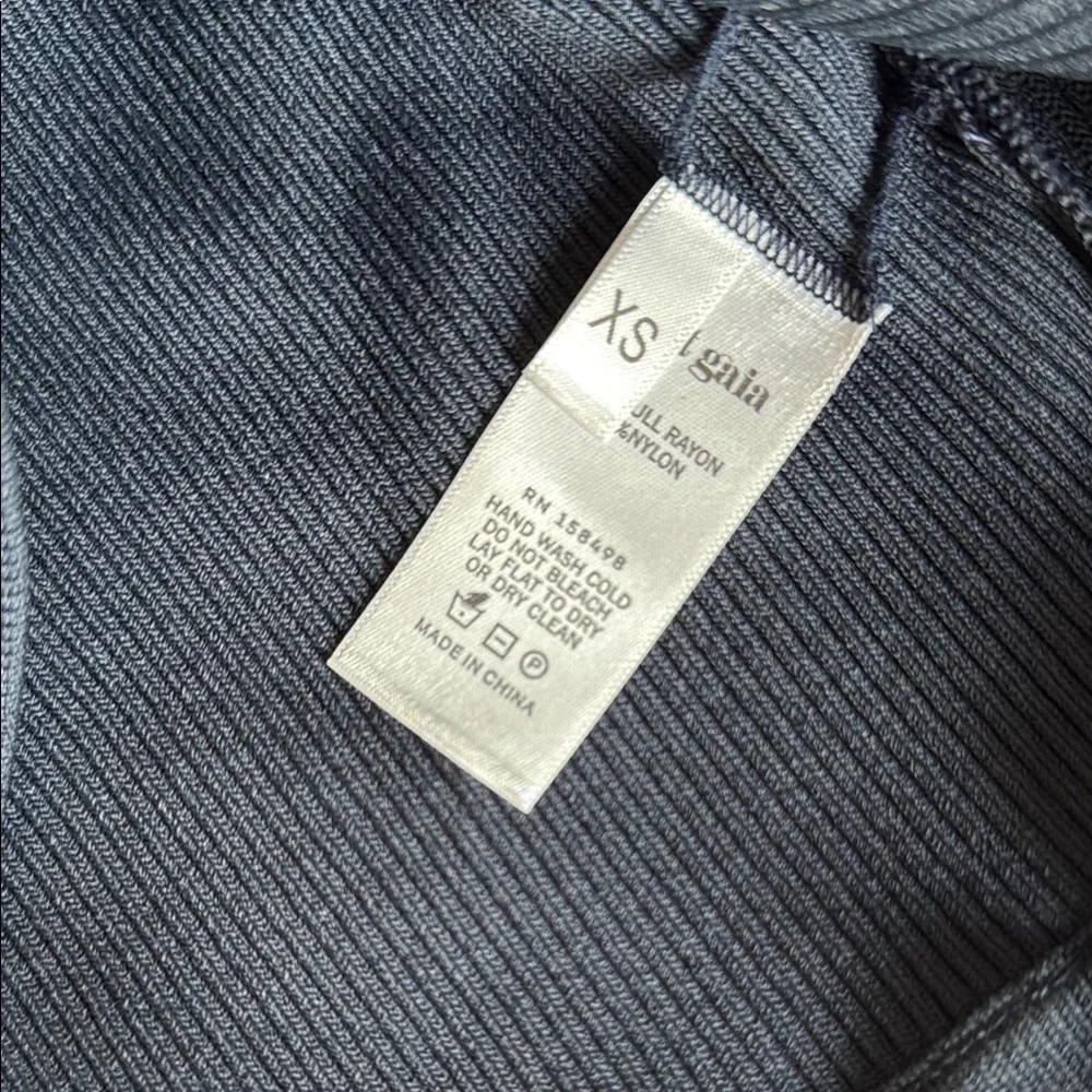 Cult Gaia Viola Ribbed Cropped Top - Picture 5 of 7
